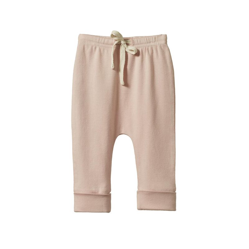 Nature Baby Drawstring Pants Rose Dust image number 0